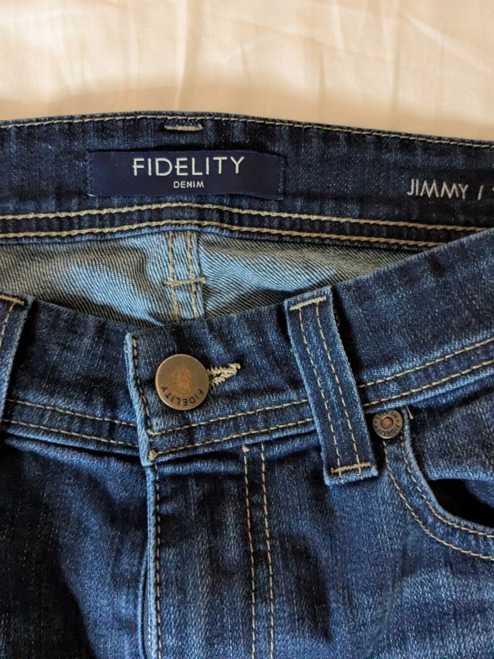 FIDELITY Denim Jeans Jimmy Churchill Mens 31 x 32